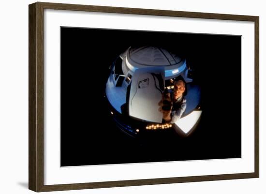 2001: A Space Odyssey, Keir Dullea as Seen Through Hal, 1968-null-Framed Photo