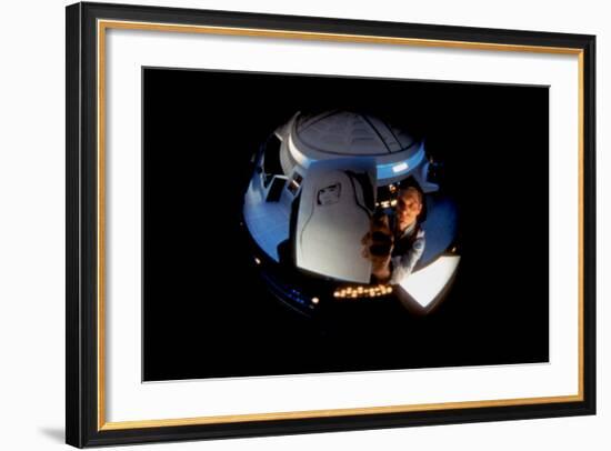 2001: A Space Odyssey, Keir Dullea as Seen Through Hal, 1968-null-Framed Photo