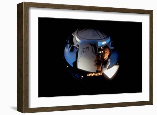 2001: A Space Odyssey, Keir Dullea as Seen Through Hal, 1968-null-Framed Premium Photographic Print