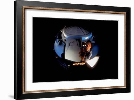 2001: A Space Odyssey, Keir Dullea as Seen Through Hal, 1968-null-Framed Premium Photographic Print