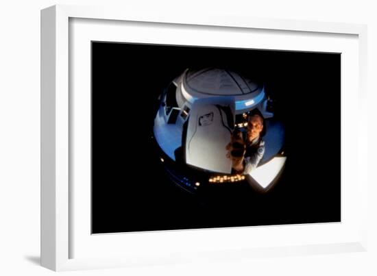 2001: A Space Odyssey, Keir Dullea as Seen Through Hal, 1968-null-Framed Premium Photographic Print