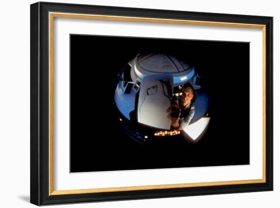 2001: A Space Odyssey, Keir Dullea as Seen Through Hal, 1968-null-Framed Premium Photographic Print