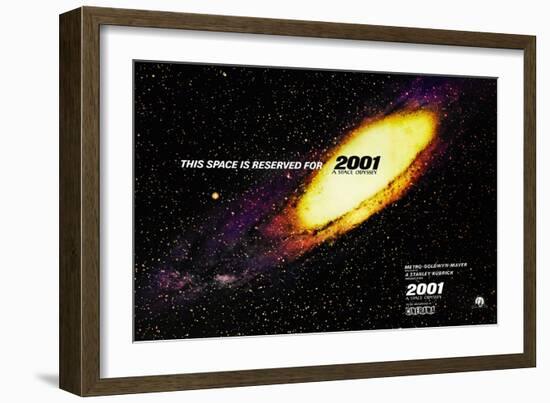 2001: a Space Odyssey, US Lobbycard, 1968-null-Framed Premium Giclee Print