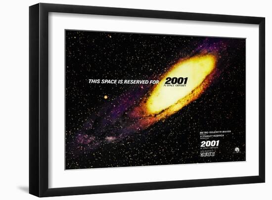 2001: a Space Odyssey, US Lobbycard, 1968-null-Framed Premium Giclee Print