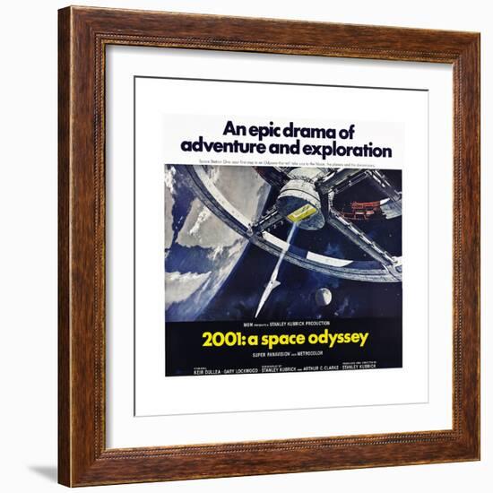 2001: A Space Odyssey-null-Framed Art Print