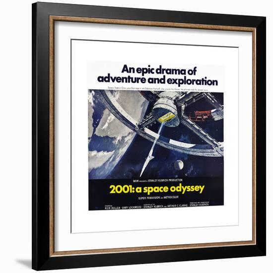 2001: A Space Odyssey-null-Framed Art Print