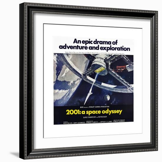 2001: A Space Odyssey-null-Framed Art Print