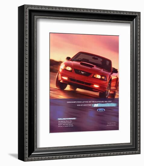 2002 Mustang-No Boundaries-null-Framed Art Print