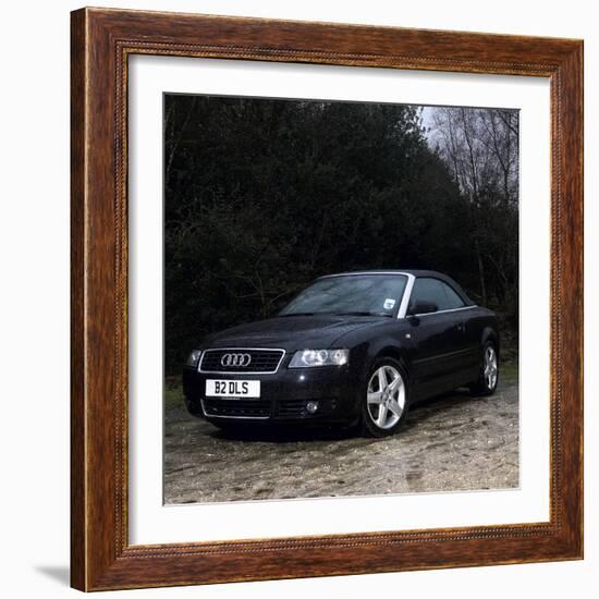 2003 Audi A4 Convertible-null-Framed Photographic Print