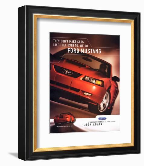 2003 Mustang-Like They Used To-null-Framed Art Print