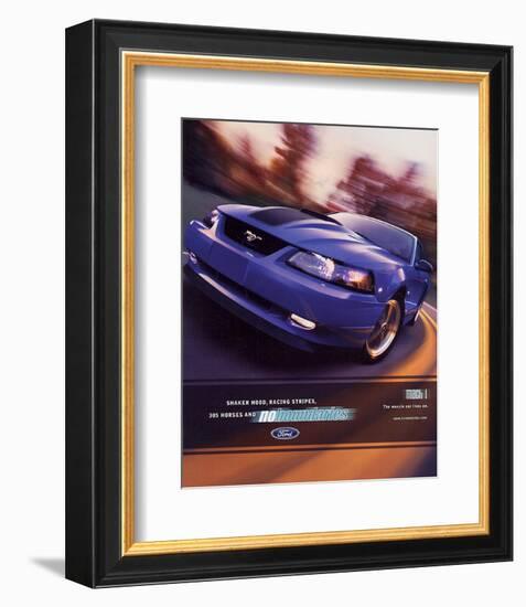 2003 Mustang- Muscle Car Lives-null-Framed Premium Giclee Print