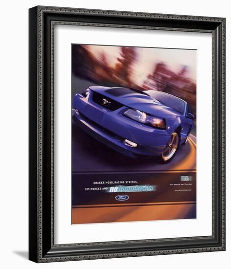 2003 Mustang- Muscle Car Lives-null-Framed Art Print