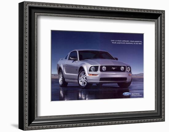 2005 Mustang - Your Untamed-null-Framed Art Print