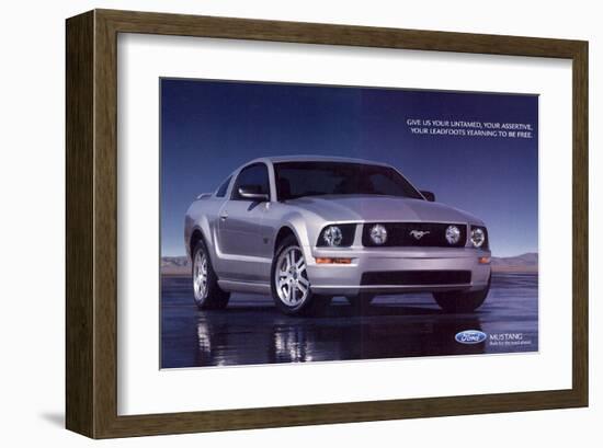 2005 Mustang - Your Untamed-null-Framed Art Print