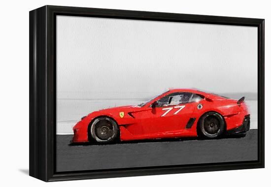 2006 Ferrari 599 GTB Fiorano Watercolor-NaxArt-Framed Stretched Canvas
