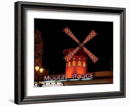 2010 Moulin at night-null-Framed Giclee Print