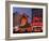 2010 Moulin Rouge night fall-null-Framed Photographic Print