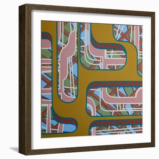 2013 Lines Project 49-Eric Carbrey-Framed Giclee Print