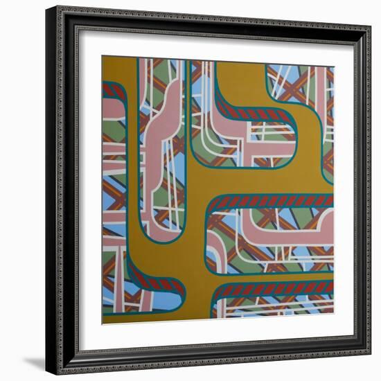 2013 Lines Project 49-Eric Carbrey-Framed Giclee Print