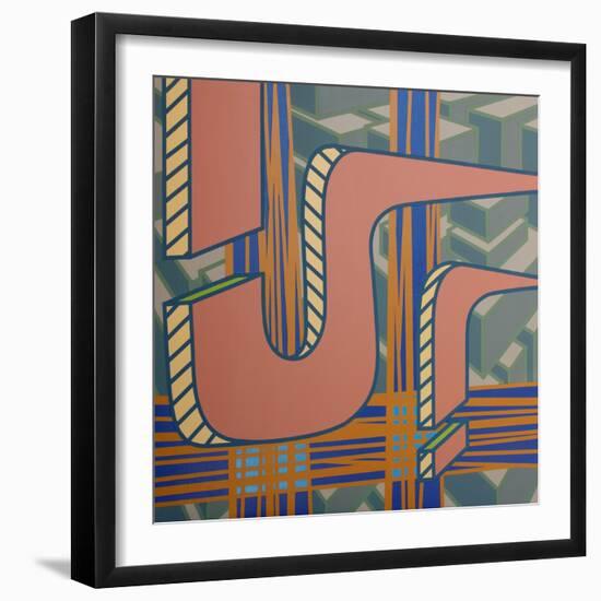 2013 Lines Project 53-Eric Carbrey-Framed Giclee Print