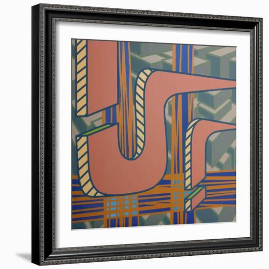 2013 Lines Project 53-Eric Carbrey-Framed Giclee Print