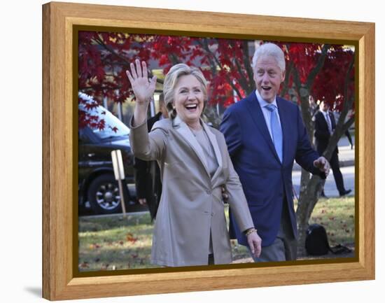 2016 Election Clinton-Seth Wenig-Framed Premier Image Canvas