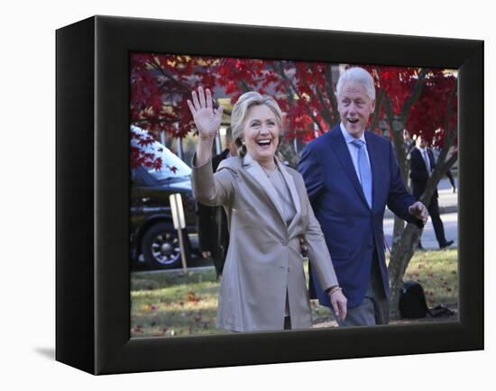 2016 Election Clinton-Seth Wenig-Framed Premier Image Canvas