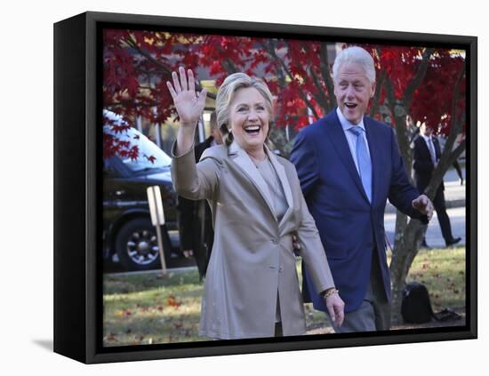 2016 Election Clinton-Seth Wenig-Framed Premier Image Canvas