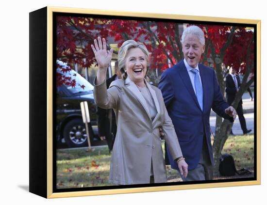 2016 Election Clinton-Seth Wenig-Framed Premier Image Canvas