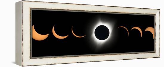 2017 Total Solar Eclipse, Composite Image-null-Framed Premier Image Canvas