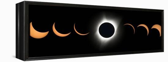 2017 Total Solar Eclipse, Composite Image-null-Framed Premier Image Canvas