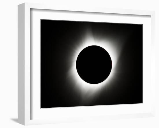 2017 Total Solar Eclipse-null-Framed Photographic Print