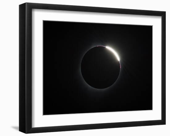 2017 Total Solar Eclipse-null-Framed Photographic Print