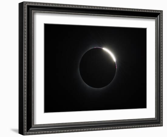 2017 Total Solar Eclipse-null-Framed Photographic Print