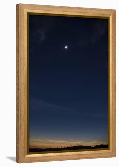 2017 Total Solar Eclipse-null-Framed Premier Image Canvas