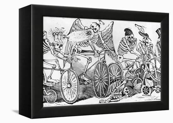 20th Century Calavera-Jose Guadalupe Posada-Framed Premier Image Canvas