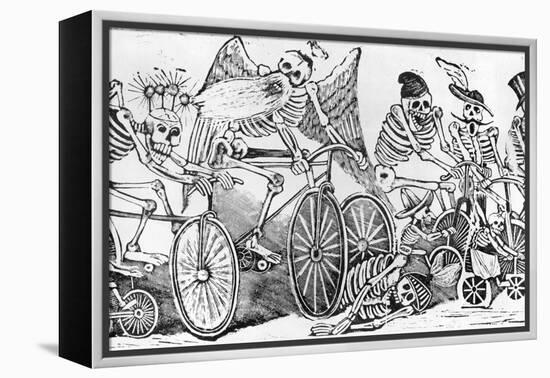 20th Century Calavera-Jose Guadalupe Posada-Framed Premier Image Canvas