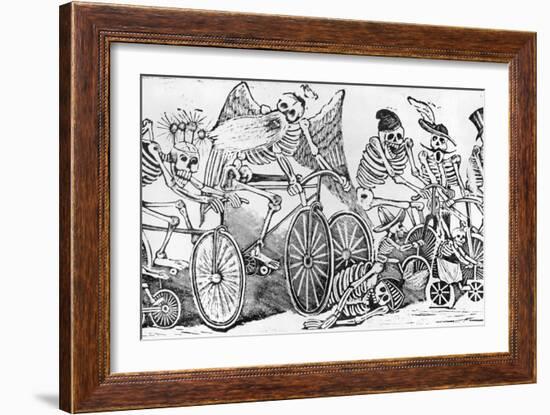 20th Century Calavera-Jose Guadalupe Posada-Framed Giclee Print