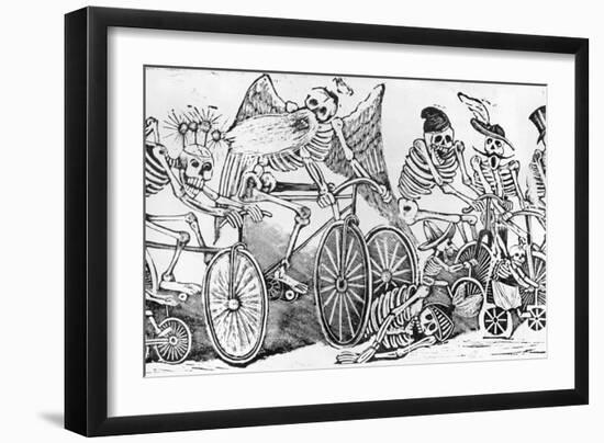 20th Century Calavera-Jose Guadalupe Posada-Framed Giclee Print