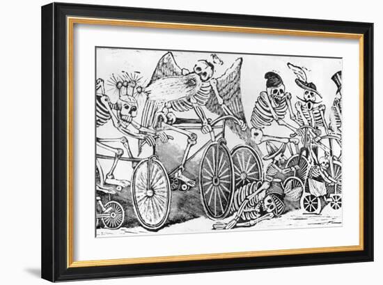 20th Century Calavera-Jose Guadalupe Posada-Framed Giclee Print