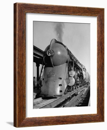 20th Century Limited Locomotive on Tracks-Alfred Eisenstaedt-Framed Photographic Print