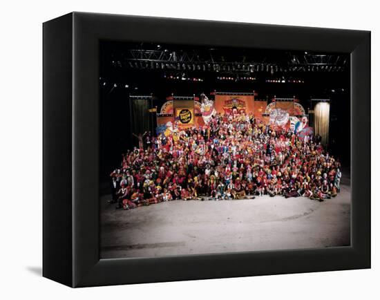 20th Reunion of Ringling Brothers and Barnum and Bailey Clown College-Henry Groskinsky-Framed Premier Image Canvas