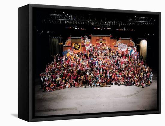 20th Reunion of Ringling Brothers and Barnum and Bailey Clown College-Henry Groskinsky-Framed Premier Image Canvas