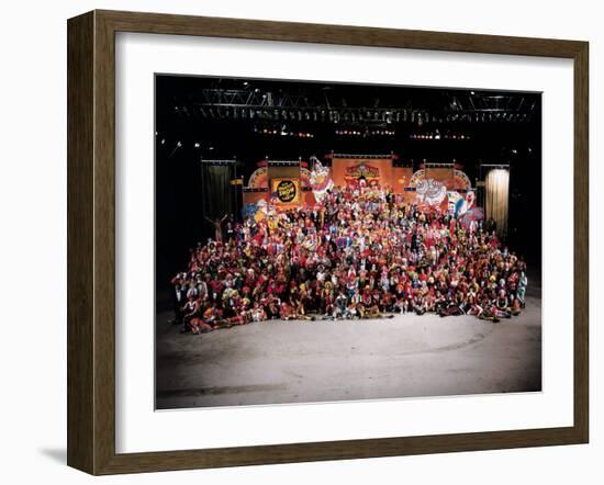 20th Reunion of Ringling Brothers and Barnum and Bailey Clown College-Henry Groskinsky-Framed Photographic Print