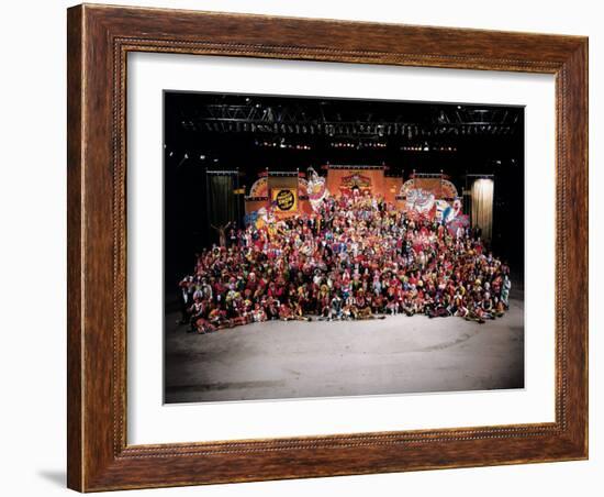 20th Reunion of Ringling Brothers and Barnum and Bailey Clown College-Henry Groskinsky-Framed Photographic Print