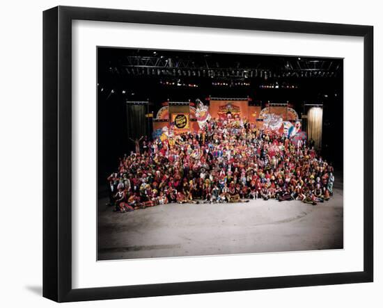 20th Reunion of Ringling Brothers and Barnum and Bailey Clown College-Henry Groskinsky-Framed Photographic Print