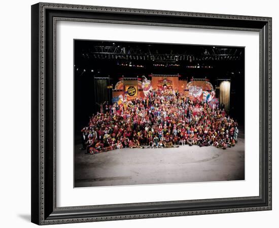 20th Reunion of Ringling Brothers and Barnum and Bailey Clown College-Henry Groskinsky-Framed Photographic Print