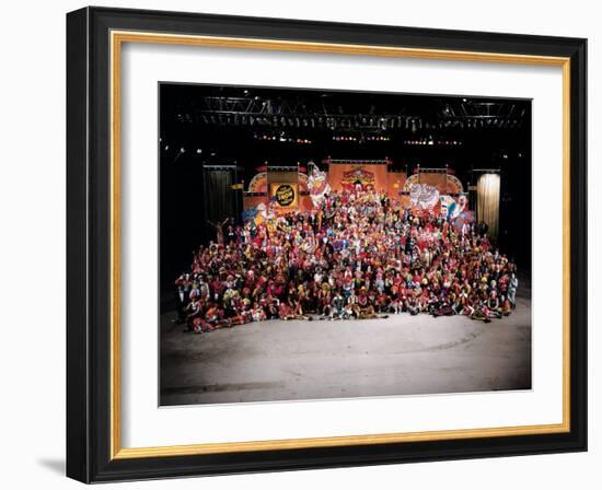 20th Reunion of Ringling Brothers and Barnum and Bailey Clown College-Henry Groskinsky-Framed Photographic Print