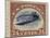 24-Cent U.S. Postage Stamp with an Inverted Jenny-null-Mounted Art Print