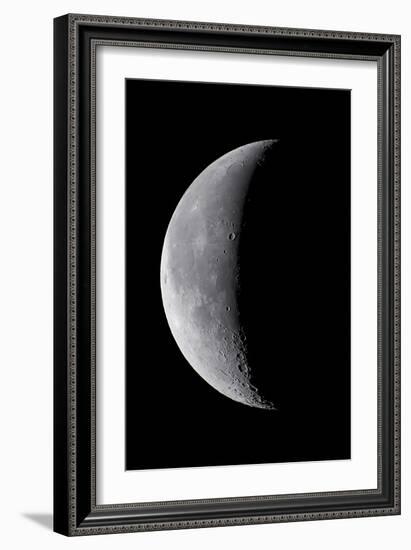 24 Day Old Waning Moon-null-Framed Photographic Print